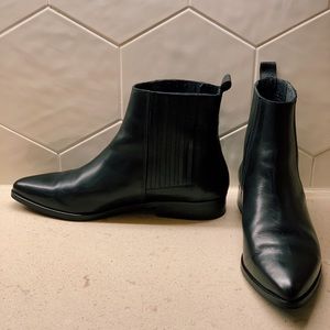 Little Burgundy Ankle Boots